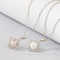 Necklace Ring Earring 2-piece Girls Wedding Jewelry Set